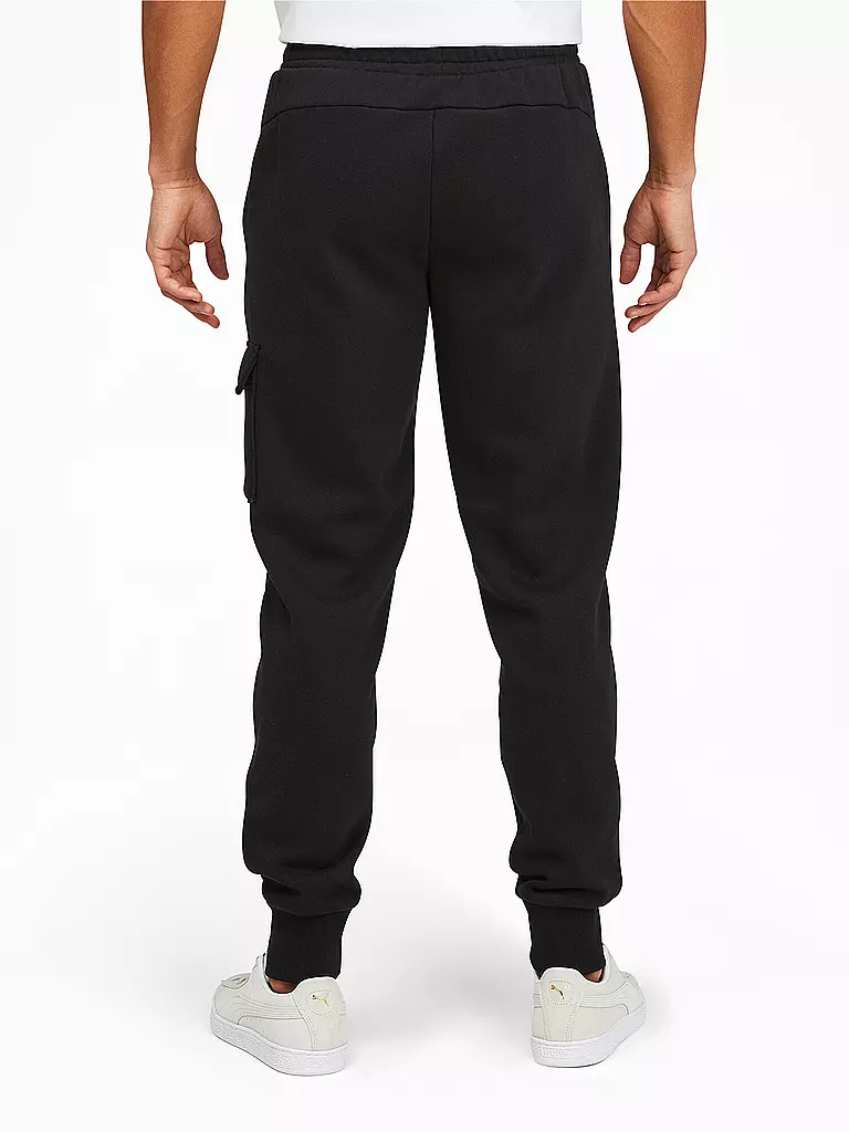 PUMA Herren Jogginghose Cargo Essentials schwarz